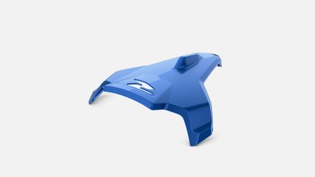 Кришка сидіння пасажира кольору Racingblue metallic